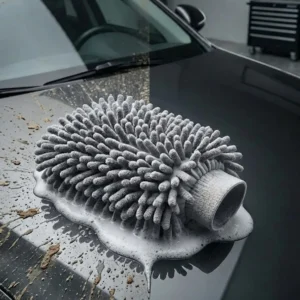 Premium Microfiber Wash Mitt 🚗🧽