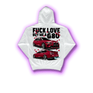 Oversized BMW M3 G80 Hoodie – 