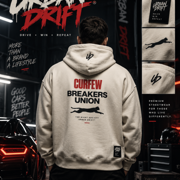 URBAN DRIFT® CURFEW BREAKERS HOODIE